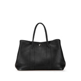 エルメス ガーデンパーティTPM ハンドバッグ トートバッグ ブラック カントリー レディース HERMES 【中古】